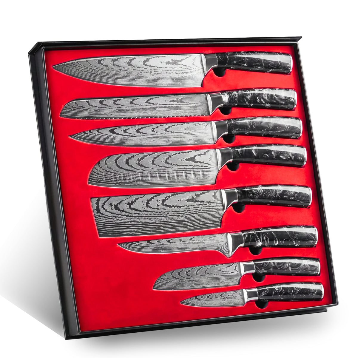 Nightfall Series — 8-Piece Knife Set